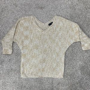 Jessica Simpson sparkly batwing sweater